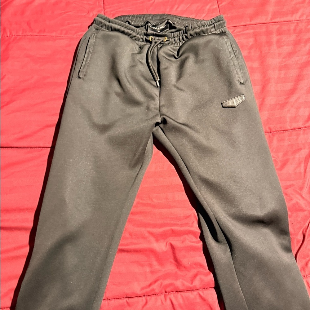 Men's Charcoal Jogger Pants